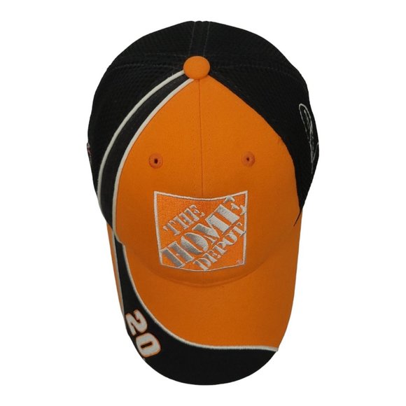 The Home Depot Tony Stewart 20 Cap NASCAR Racing Strapback Hat Gibbs Racing VF - Picture 6 of 14
